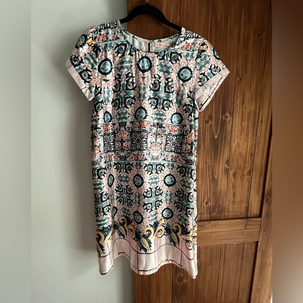 Anthropologie Traffic People satin dress. New without tags.